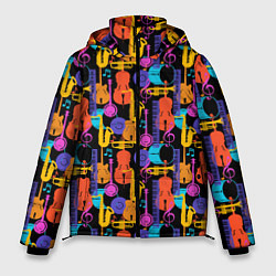 Куртка зимняя мужская Джаз, цвет: 3D-черный