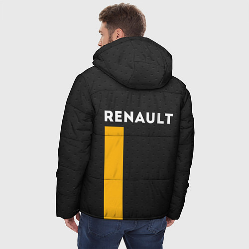 Мужская зимняя куртка Renault / 3D-Красный – фото 4