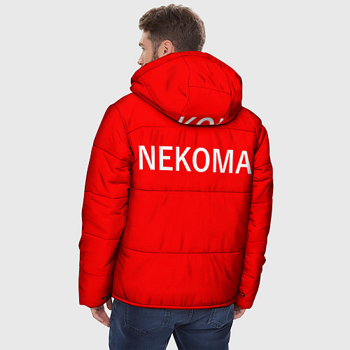 Мужская зимняя куртка НЕКОМА 11 КЕНМА КОЗУМЕ / 3D-Красный – фото 4
