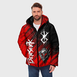 Куртка зимняя мужская BERSERK, цвет: 3D-красный — фото 2