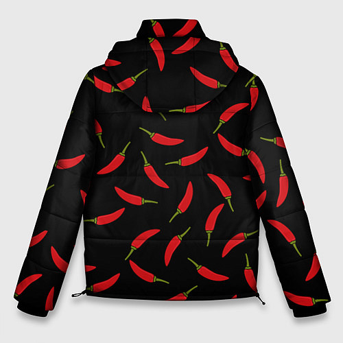 Мужская зимняя куртка Chili peppers / 3D-Светло-серый – фото 2