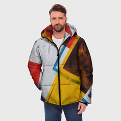 Куртка зимняя мужская KVADRO, цвет: 3D-светло-серый — фото 2