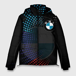 Куртка зимняя мужская BMW БМВ M COMPETITION, цвет: 3D-черный