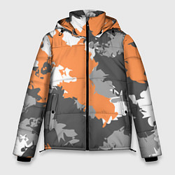 Куртка зимняя мужская Камуфляж огненный, цвет: 3D-черный