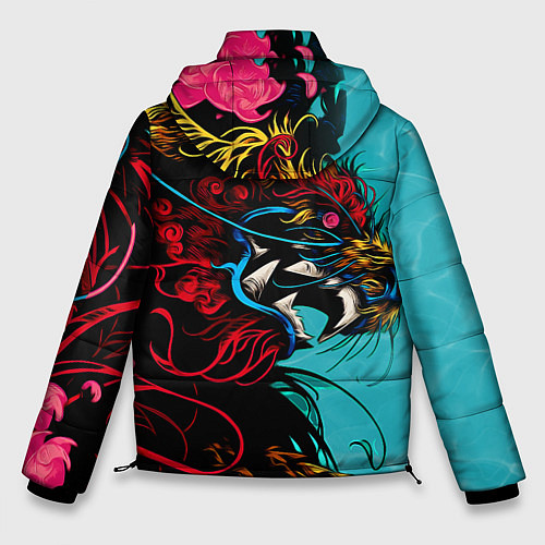 Мужская зимняя куртка Дракон Dragon / 3D-Светло-серый – фото 2