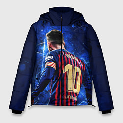 Куртка зимняя мужская Leo Messi Лео Месси 10, цвет: 3D-светло-серый