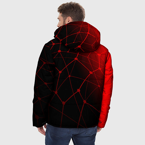 Мужская зимняя куртка LIVERPOOL ЛИВЕРПУЛЬ СПОРТ / 3D-Красный – фото 4