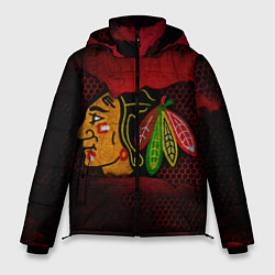 Куртка зимняя мужская CHICAGO NHL, цвет: 3D-черный
