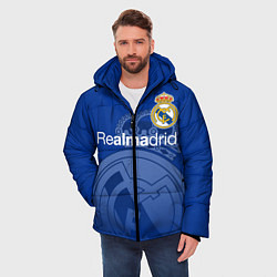 Куртка зимняя мужская REAL MADRID РЕАЛ МАДРИД, цвет: 3D-красный — фото 2