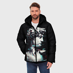 Куртка зимняя мужская David Glitch, цвет: 3D-черный — фото 2