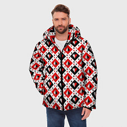 Куртка зимняя мужская Карточный Катала, цвет: 3D-светло-серый — фото 2