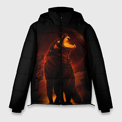 Куртка зимняя мужская DARK WOLF, цвет: 3D-красный