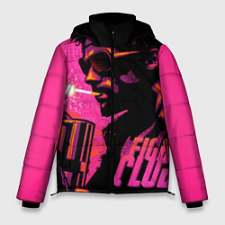 Куртка зимняя мужская Тайлер Дёрден с динамитом, цвет: 3D-черный