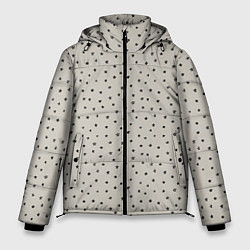 Куртка зимняя мужская Звёздочки, цвет: 3D-черный