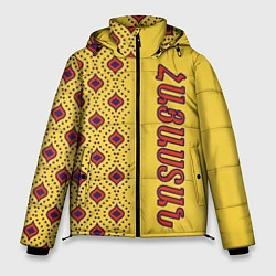Куртка зимняя мужская Pattern Armenia, цвет: 3D-черный