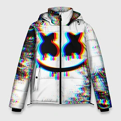 Куртка зимняя мужская MARSHMELLOW GLITCH, цвет: 3D-красный