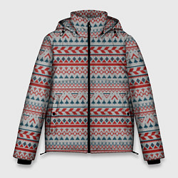 Мужская зимняя куртка Скандинавский орнамент