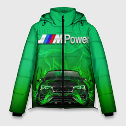 Куртка зимняя мужская BMW GREEN STYLE, цвет: 3D-черный