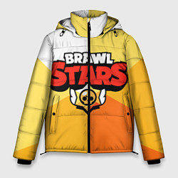 Куртка зимняя мужская BRAWL STARS - БРАВЛ СТАРС, цвет: 3D-черный
