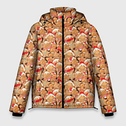 Мужская зимняя куртка Праздничное Печенье