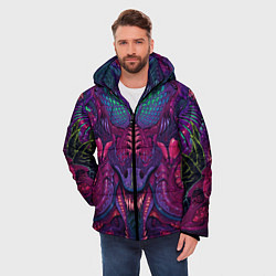 Куртка зимняя мужская Скоростная тварь, цвет: 3D-черный — фото 2