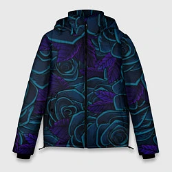 Куртка зимняя мужская Пепельная Роза, цвет: 3D-черный