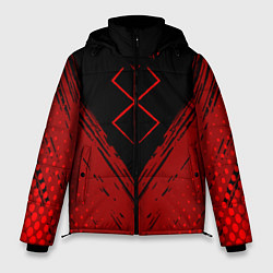 Куртка зимняя мужская Berserk - Берсерк, цвет: 3D-черный