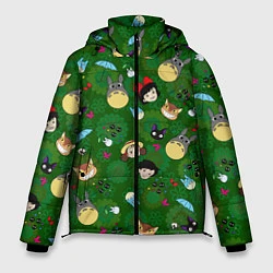 Куртка зимняя мужская Totoro&Kiki ALLSTARS, цвет: 3D-красный