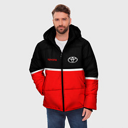 Куртка зимняя мужская Toyota Два цвета, цвет: 3D-черный — фото 2