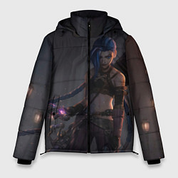 Куртка зимняя мужская Дерзкая Джинкс, цвет: 3D-черный
