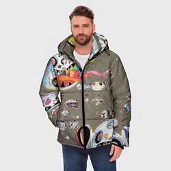 Куртка зимняя мужская Арт Монстров, цвет: 3D-светло-серый — фото 2