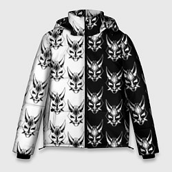 Куртка зимняя мужская GENSHIN IMPACT XIAO MASK ГЕНШИН ИМПАКТ СЯО МАСКА, цвет: 3D-красный