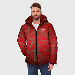 Куртка зимняя мужская Бардак Red-Gold Theme, цвет: 3D-черный — фото 2