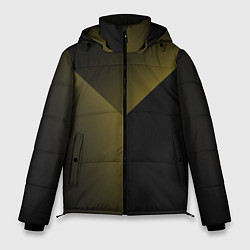 Куртка зимняя мужская Градиентные полосы, цвет: 3D-светло-серый