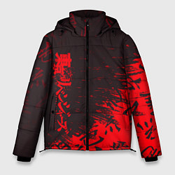 Мужская зимняя куртка Токийские мстители Горизонтальная надпись