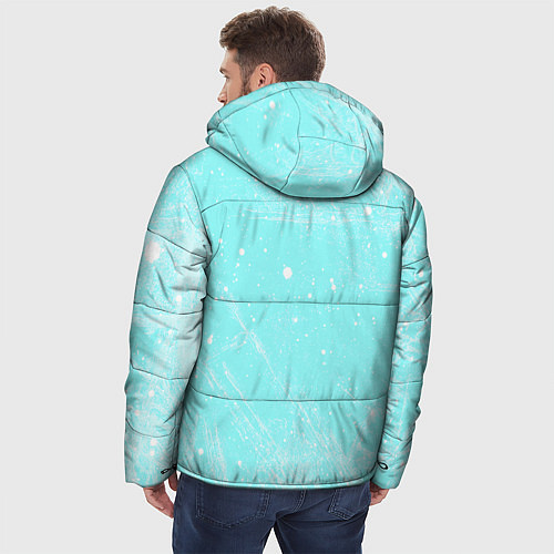 Мужская зимняя куртка Под слоем льда / 3D-Красный – фото 4