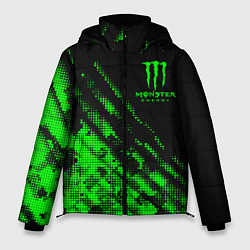 Мужская зимняя куртка Monster Energy Текстура