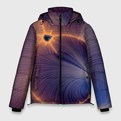 Куртка зимняя мужская Black Hole Tribute design, цвет: 3D-черный