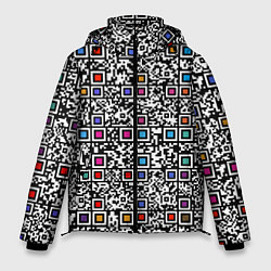 Куртка зимняя мужская Не нормативная лексика, цвет: 3D-черный