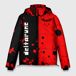 Мужская зимняя куртка Deltarune black & red