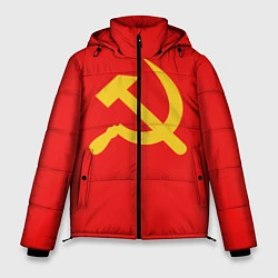 Куртка зимняя мужская Красный Советский союз, цвет: 3D-черный