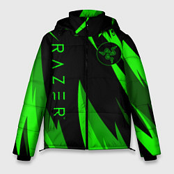 Куртка зимняя мужская RAZER GREEN, цвет: 3D-красный