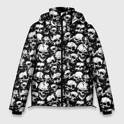 Куртка зимняя мужская Screaming skulls, цвет: 3D-черный