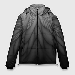 Мужская зимняя куртка Коллекция Rays Лучи Черный Абстракция 661-11-w1