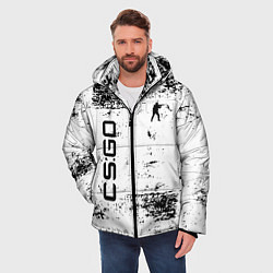 Куртка зимняя мужская Кс го : cs go, цвет: 3D-черный — фото 2