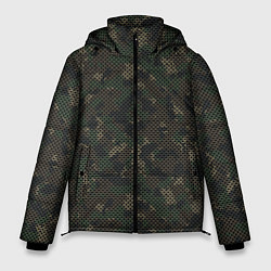 Куртка зимняя мужская Камуфляж: лесной, цвет: 3D-светло-серый