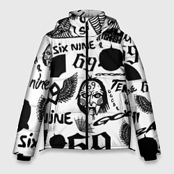 Мужская зимняя куртка 6IX9INE - Pattern