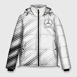 Куртка зимняя мужская Mercedes-Benz - White, цвет: 3D-светло-серый