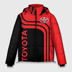 Куртка зимняя мужская TOYOTA ТОЙОТА, цвет: 3D-красный