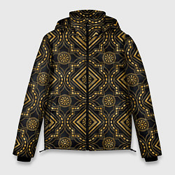 Куртка зимняя мужская Versace classic pattern, цвет: 3D-черный